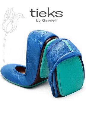 TIEKS Cobalt Blue Flats